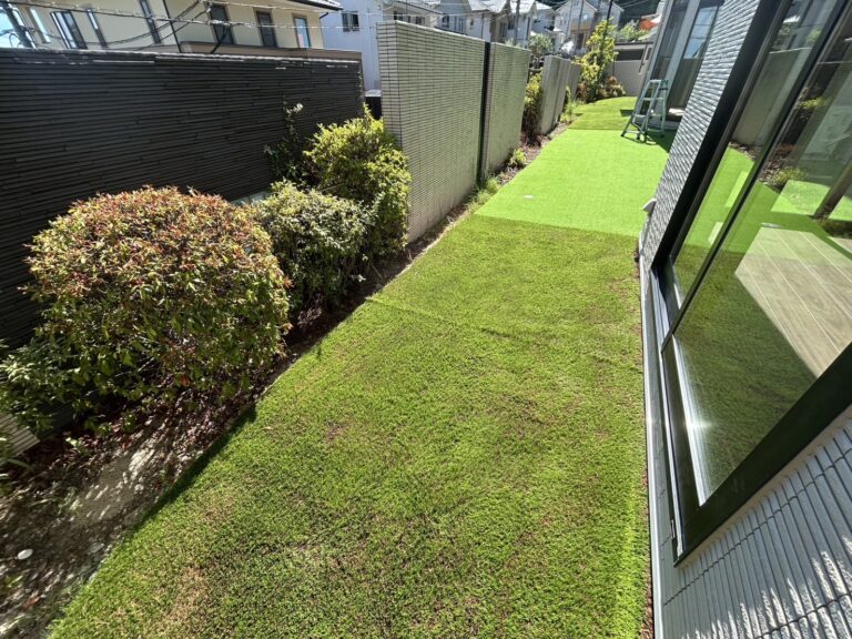 庭, 人工芝, パッティンググリーン, yard, garden, putting green, golf, ゴルフ